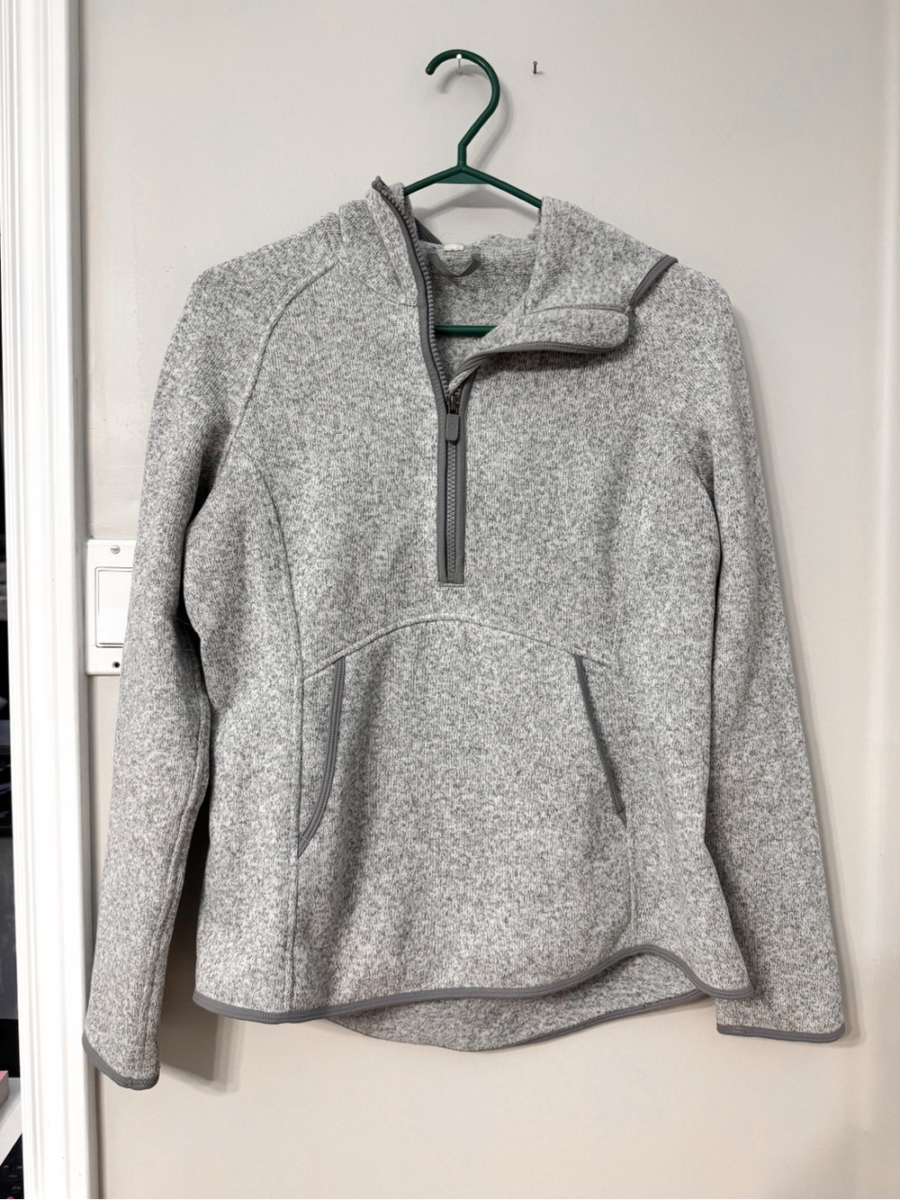 Lululemon half-Zip Fleece Pullover Sweater